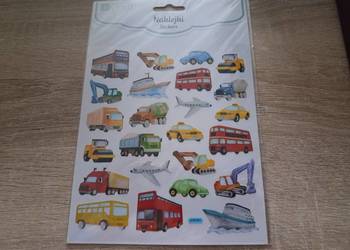Naklejki - transport, 24 szt.