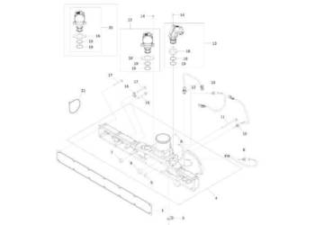 John Deere 9470RX - Czujnik RE527369 (Silnik)