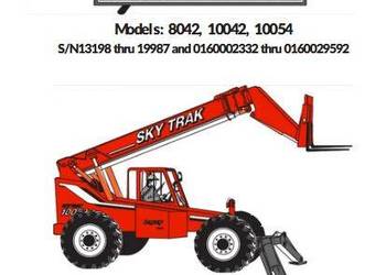 Skytrack 8042 10042 10054 instrukcja napraw serwisowa PL