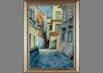 Obraz olejny - Lublin "Ku Farze"