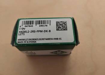 Łożysko INA HK0812-2RS-FPM-DK-B