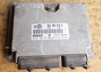 vw GOLF 1.8T AGU komputer 06A906018R sterownik 0261204673