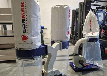 Odciag do trocin CORMAK FM 300S ,Wyciąg 2 workowy, odpylacz,NOWY