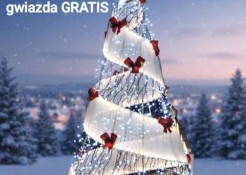 duża choinka led 2,5m 3D producent na wymiar