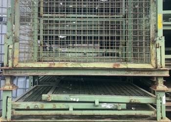 Kosz stalowy składany