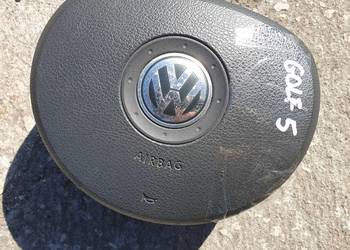 VW GOLF V 5 AIRBAG PODUSZKA KIEROWCY 1K0880201N