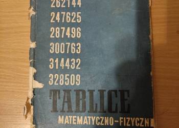 Tablice matematyczno-fizyczne PWSZ Warszawa