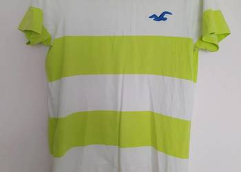 Koszulka t-shirt Hollister bawełna S/M pasy