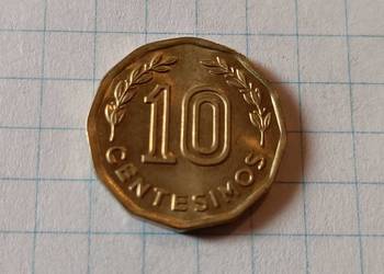 10 CENTESIMOS 1981 ROK - URUGWAJ