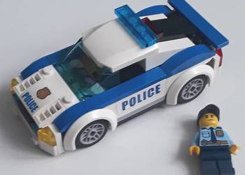 Klocki LEGO radiowóz policyjny z zestawu 60138 High-speed Chase