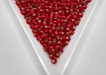 Koraliki TOHO Silver-Lined Frosted Ruby 8/0-25CF