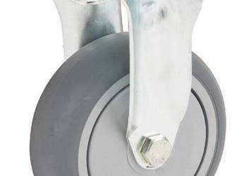 Ocynkowane koła skrętne z płytką mocującą 2478PJP075P60