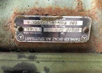 Mercedes Om 352 - Blok Cylindrów