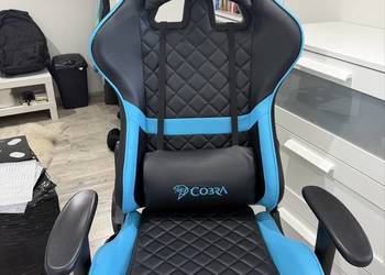 Fotel gaimingowy cobra nowy 2 lata gwarancji