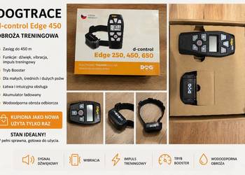 DOGTRACE d-control Edge 450 – profesjonalna obroża treningowa