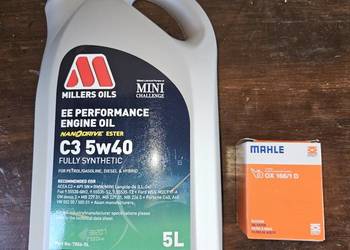 Olej silnikowy Millers 5W40 z filtrem OX 166/1 D
