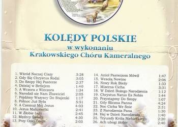 Płyta CD z kolędami