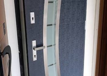 Drzwi metalowe Wikęd 90 P Antracyt - od ręki