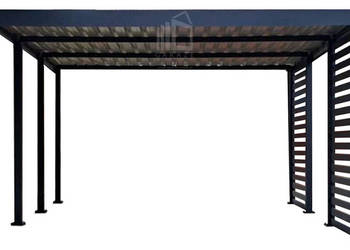 Carport PREMIUM - Wiata samochodowa 4x5m dodatkowa zabudowa  ID1156