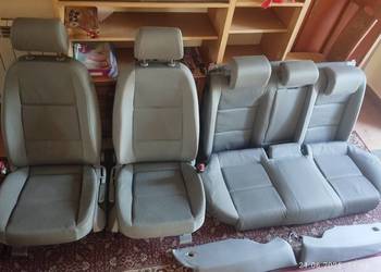 Fotele Audi A4 B7 cały komplet przód+tył ,szare zadbane