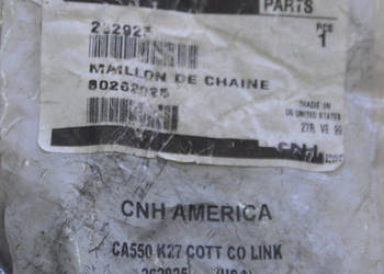 262925 Ogniwo łańcucha łączącego CNH