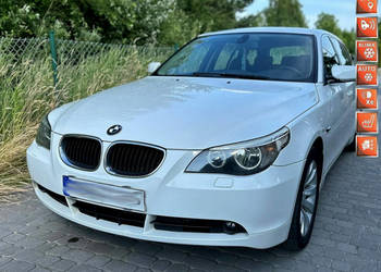 BMW 520 BMW e61 520d 163KM M47 Kombi Biała Alpinweiss Bardzo Ładna Opłacon…