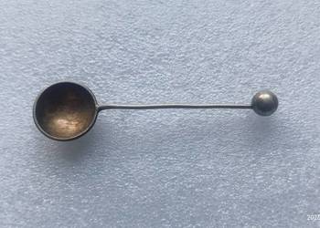 Łyżeczka do soli posrebrzana Anglia Łyżeczka do soli posrebrzana Anglia