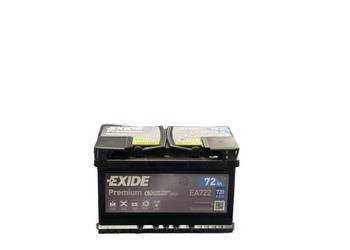 Akumulator EXIDE Premium 12V 72Ah 720A P+ EA772