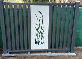 Przęsło ogrodzeniowe firmy Plast-Met