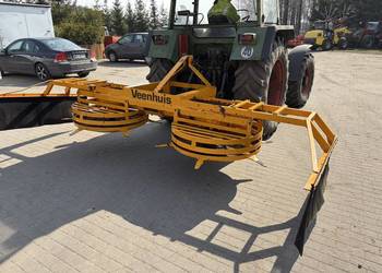 Veenhuis równiarka rozbijak do pryzm 2 wirnikowy rozgarniacz super stan!