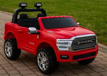 BAWIBUS.PL Auto samochód na akumulator pickup RAM 3500 autko 2osobowe