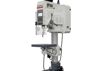 Wiertarka słupowa CORMAK Z5050 SERWO z autoposuwem i chłodzeniem