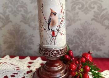 Świecznik.Wieczna świeca. Gwiazdka. Prezent.