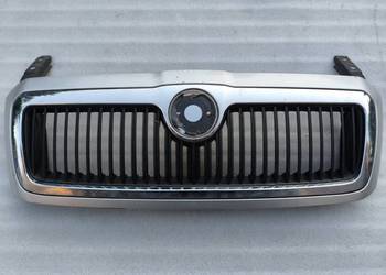 Atrapa Grill Skoda Octavia I Lift 9102 Srebrna