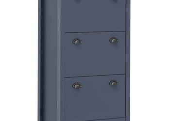 vidaXL Szafka na buty Hill, szara, 72x35x124 cm(SKU:289005)