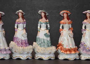 Porcelana figurka Roceram Rumunia, TITA 27cm do kolekcji