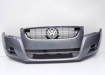 ZDERZAK PRZÓD PRZEDNI + ATRAPA + HALOGENY LR7N VW TIGUAN I 5N 07-11r