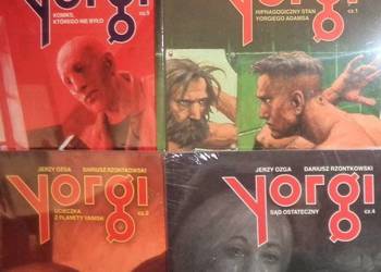 Komiks YORGI - Jerzy Ozga - FOLIA, nowe, 4 tomy, komplet