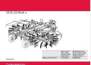 LELY HIBISCUS 1015 PROFI katalog części zamiennych PL