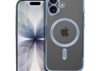 Futerał do iPhone 17 Electro Mag Cover zgodny z MagSafe niebieski