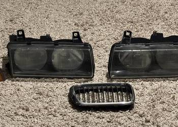 Części BMW Seria 3 E36 lampy przód , kierunki , nerka grill