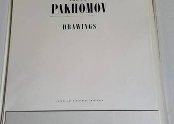 Teka z reprodukcjami rysunków Aleksieja Pachomowa