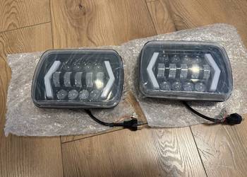 Fiat 126p Maluch reflektory lampy przód LED E9