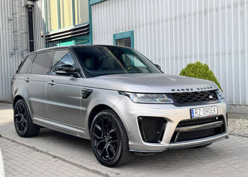 Land Rover Range Rover Sport SVR 5.0 V8 575KM. Lakier SVO. Bezwypadkowy, F…