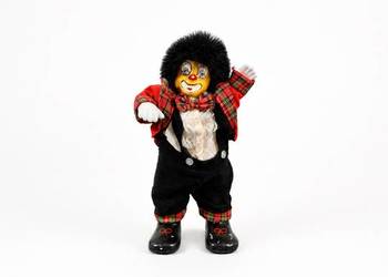 Porcelanowa Lalka Klaun – Ruchoma Pozytywka Vintage
