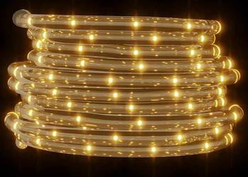 vidaXL Wąż świetlny, 120 LED, ciepła biel, 5 m, PVC（SKU:343306）