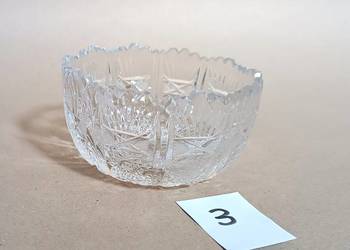 Miseczka kryształowa, mała miska kryształowa