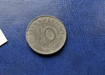 Stare monety 10 pfennig 1941 B Niemcy Stare monety 10 pfennig 1941 B Niemcy