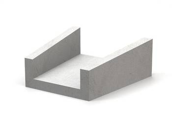 Korytko skarpowe trapezowe / 38x50x50 / KPED 01.25