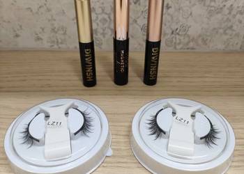 Dwa zestawy rzęs magnetycznych + 3 tusze magnetyczne